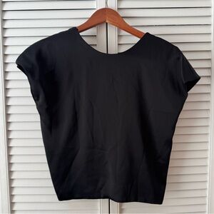 Zara Flowy Cross Back Shirt